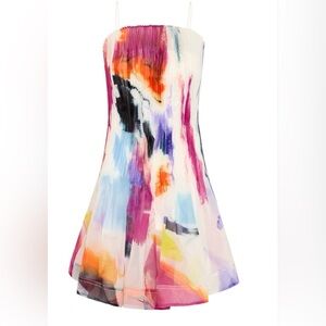 Aje Strapless Multicolor Dress size AU 6 US 2